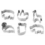 Набор форм для печенья Zenker Животные, 6 шт (kastd) Набор форм для печенья Zenker Животные, 6 шт (kastd)