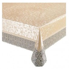Скатерть Meiwa бежевая, 122x152 см (kastd) в магазинах Ашан