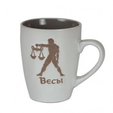 Кружка Keylink Зодиак весы, 320 мл (kastd) в магазинах Ашан