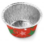 Форма для запекания алюминиевая одноразовая кристмас, 185х71мм 1шт (kastd) Форма для запекания алюминиевая одноразовая кристмас, 185х71мм 1шт (kastd)