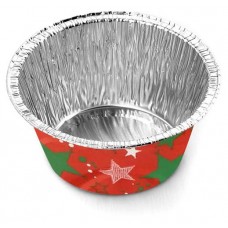 Форма для запекания алюминиевая одноразовая кристмас, 185х71мм 1шт (kastd) в магазинах Ашан