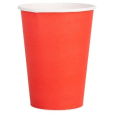 Стакан бумажный Actuel однослойный красный,330 мл, 25 шт (kastd) в магазинах Ашан