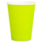Стакан бумажный Actuel салатовый 250 мл, 10 шт (kastd)