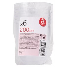 Набор стаканов Actuel кристалл пластик, 6 шт (kastd) в магазинах Ашан