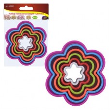 Набор кулинарных форм Мультидом Цветок, 6 шт (kastd) в магазинах Ашан