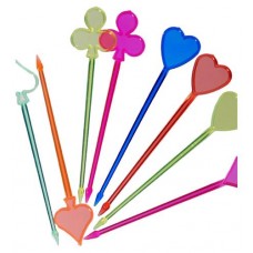 Набор одноразовых пик Пласт-Лидер для канапе Тузы 8,7 см, 35 шт (kastd) в магазинах Ашан