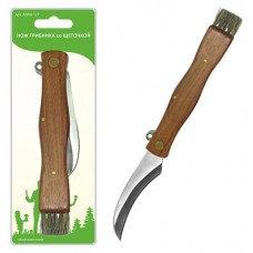 Нож грибника МультиДом со щеточкой (kastd) в магазинах Ашан