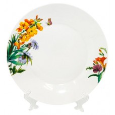 Тарелка МФК обеденная Луговые цветы, 23 см (kastd) в магазинах Ашан