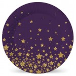 Набор одноразовых тарелок Nd play Звезды бумага, d 180 мм, 6 шт (kastd) Набор одноразовых тарелок Nd play Звезды бумага, d 180 мм, 6 шт (kastd)