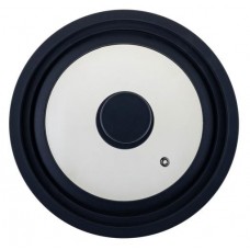 Крышка Actuel стеклянная универсальная с силиконовым ободом (kastd) в магазинах Ашан