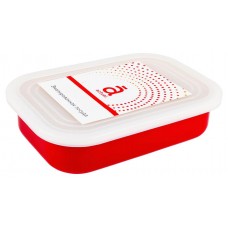 Лоток эмалированный Actuel с пластиковой крышкой Вишня, 1,5 л (kastd) в магазинах Ашан