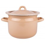Кастрюля Actuel эмалированная карамельно-розовая, 3,3 л (kastd) Кастрюля Actuel эмалированная карамельно-розовая, 3,3 л (kastd)