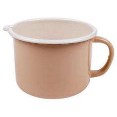 Кружка Actuel эмалированная карамельно-розовая, 1 л (kastd) в магазинах Ашан