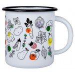 Кружка Actuel эмалированная Овощи, 1 л (kastd) Кружка Actuel эмалированная Овощи, 1 л (kastd)