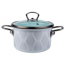 Кастрюля Actuel Геометрия эмалированная, 4 л (kastd) в магазинах Ашан