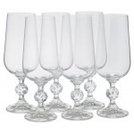 Набор бокалов для шампанского CRYSTAL BOHEMIA Sternа 6 шт, 180 мл (kastd)