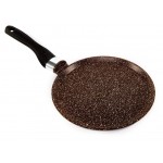 Сковорода Катюша литая Комфорт шоколадный гранит, 22 см (kastd)