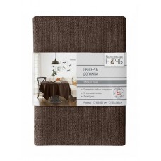 Скатерть Волшебная Ночь шоколад, 165х200 см (kastd) в магазинах Ашан