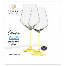 Бокал CRYSTAL BOHEMIA для белого вина 40 мл, 2 шт (kastd) в магазинах Ашан