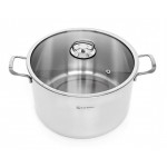 Кастрюля Катюша нержавеющая сталь Марта стеклянная крышка 30х14 см, 9,2 л (kastd) Кастрюля Катюша нержавеющая сталь Марта стеклянная крышка 30х14 см, 9,2 л (kastd)