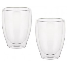 Набор стеклянных стаканов Vetta с двойными стенками BY Collection 330 мл, 2 шт (kastd) в магазинах Ашан