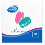 Салфетки бумажные Лилия 1 слой 24х24 см mix, 50 шт (kastd) Салфетки бумажные Лилия 1 слой 24х24 см mix, 50 шт (kastd)