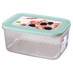 Контейнер для продуктов Phibo Кристалл с декором, 1,3 л (kastd)