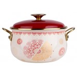 Кастрюля Катюша Сияние эмалированная, 3 л (kastd)