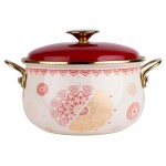 Кастрюля Катюша Сияние эмалированная, 4 л (kastd)