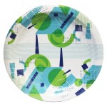 Набор одноразовых тарелок Мистерия Мохито бумага 180 см, 6 шт (kastd) Набор одноразовых тарелок Мистерия Мохито бумага 180 см, 6 шт (kastd)