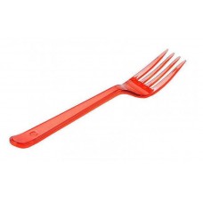 Набор одноразовых вилкок Мистерия красные, 10 штук (kastd) в магазинах Ашан