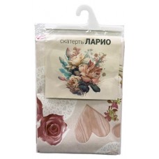 Скатерть Ларио розы, 180х140 см (kastd) в магазинах Ашан