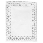 Салфетки бумажные одноразовые ажурные 35х45см, 50 ШТ (kastd)