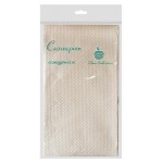 Скатерть бумажная одноразовая с полимерным покрытием и с ажурной окантовкой бежевая, 96х136 см (kastd) Скатерть бумажная одноразовая с полимерным покрытием и с ажурной окантовкой бежевая, 96х136 см (kastd)