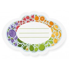 Самоклеящиеся наклейки Мультидом для маркировки банок, 40 шт (kastd) в магазинах Ашан