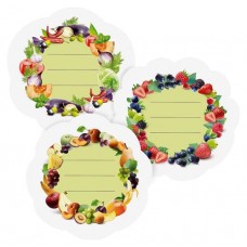 Самоклеящиеся наклейки Мультидом для маркировки банок, 60 шт (kastd) в магазинах Ашан