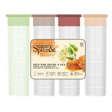 Набор для специй Sugar&Spice Honey микс, 4 шт (kastd) в магазинах Ашан