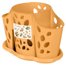 Сушилка для столовых приборов Plast Team 3х-секционная, 177х110х130 мм в магазинах Ашан