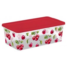 Коробка Полимербыт вишня, 10 л (kastd) в магазинах Ашан