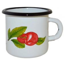 Кружка Стальэмаль Вишня садовая, 0,4 л (kastd) в магазинах Ашан