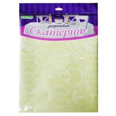 Скатерть Vitto салатовый узор ПВХ, 135х140 см (kastd) в магазинах Ашан