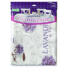 Скатерть Vitto Лаванда ПВХ, 130х150 см (kastd) в магазинах Ашан