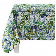 Скатерть Коллекция Маслины из саржи, 110x145 см (kastd) в магазинах Ашан