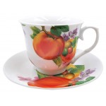 Чайная пара МФК Персик, 220 мл (kastd) Чайная пара МФК Персик, 220 мл (kastd)