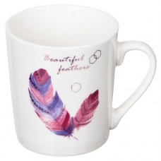 Кружка Перья, 280 мл (kastd) в магазинах Ашан