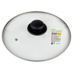 Крышка с пароотводом Каждый день стеклянная, 22 см (kastd)