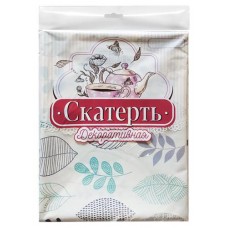 Скатерть Vitto 120х180 см, в ассортименте (kastd) в магазинах Ашан