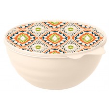 Миска Wave с крышкой с декором, 1,55 л (kastd) в магазинах Ашан