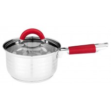 Ковш Agness со стекляной крышкой, 1,7 л (kastd) в магазинах Ашан