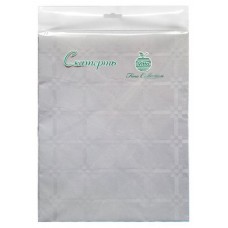 Скатерть одноразовая Vitto бумажная серая, 120х180 см (kastd) в магазинах Ашан